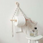 Design moderne de porte papier toilette Zen