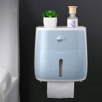 Distributeur de papier hygiénique en acier inoxydable moderne