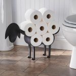 Accessoire salle de bain mouton porte papier hygiénique