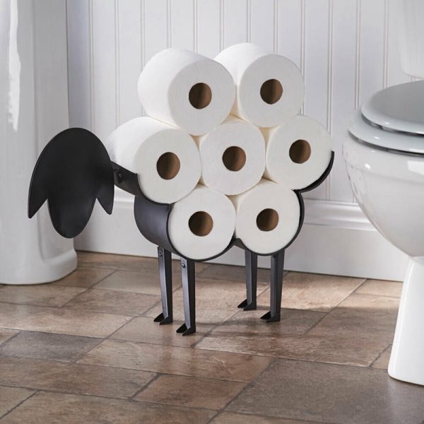 Accessoire salle de bain mouton porte papier hygiénique