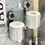 installation murale porte papier toilette