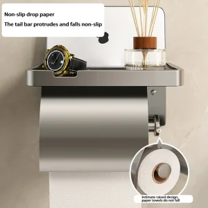 Porte papier toilette Kleenex Étagères murales flottantes