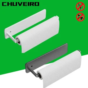 Porte papier toilette en acier au carbone.