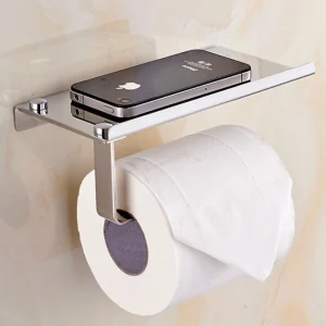 porte papier en acier inoxydable  pour salle de bain et cuisine.