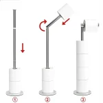 porte papier toilet design élégant