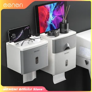 Porte papier toilette de haute qualité Boîte de rangement étanche pour mouchoirs